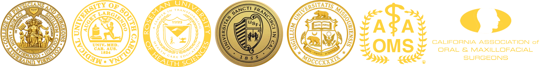 Professional certifications and affiliations of Dr. Alex Lee